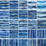 Stripes blue