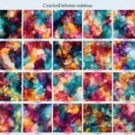Cracked intense rainbow