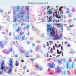 Purple Leaves #3