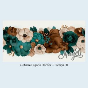 Autumn Lagoon Border – Bild 2