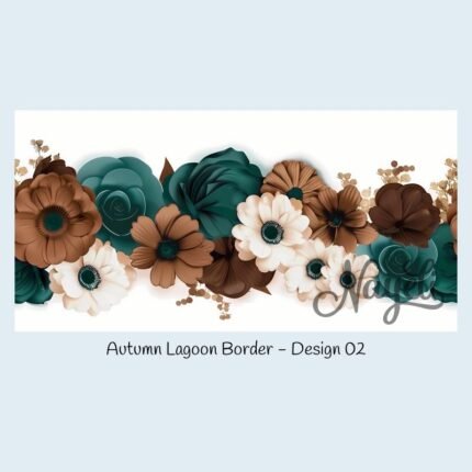 Autumn Lagoon Border
