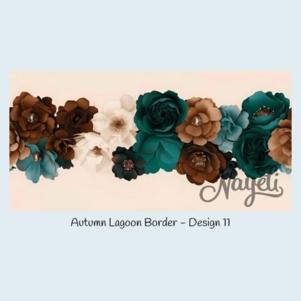 Autumn Lagoon Border