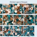 Autumn Lagoon Hexagon