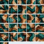 Autumn Lagoon Silk