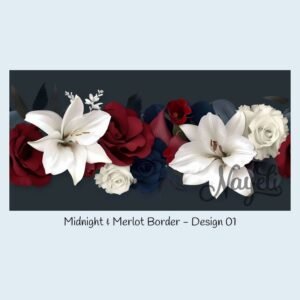 Midnight & Merlot Border – Bild 2