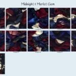Midnight & Merlot Gem