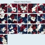 Midnight & Merlot flowers
