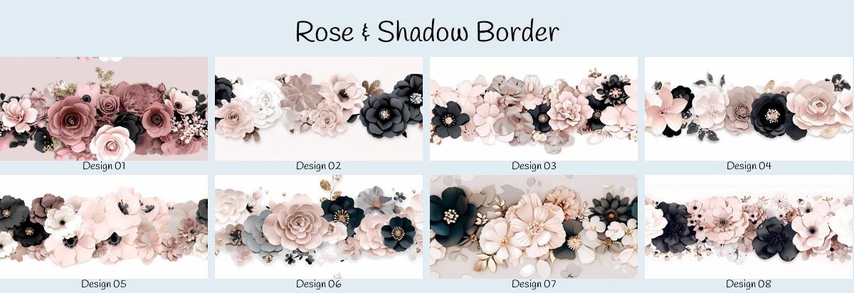 R19_50 Rose & Shadow Border – Bild 1