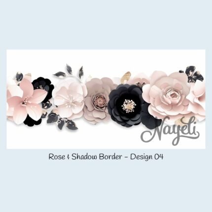 Rose & Shadow Border