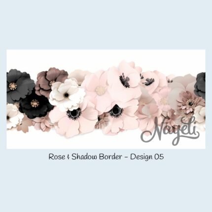 Rose & Shadow Border