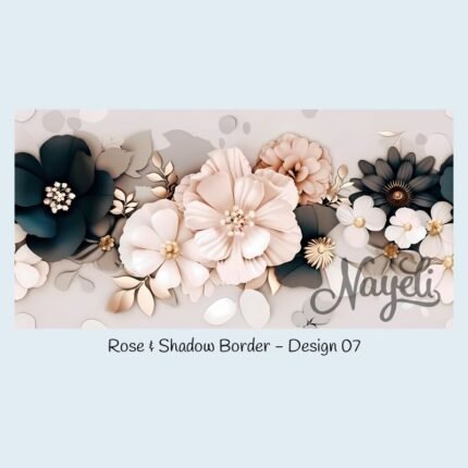 Rose & Shadow Border