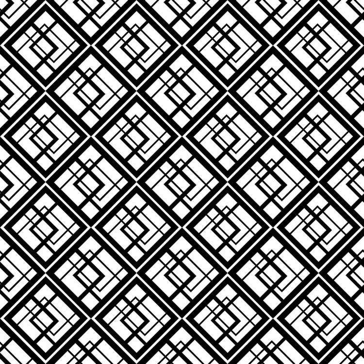 Ornamentales Rautengeflecht
