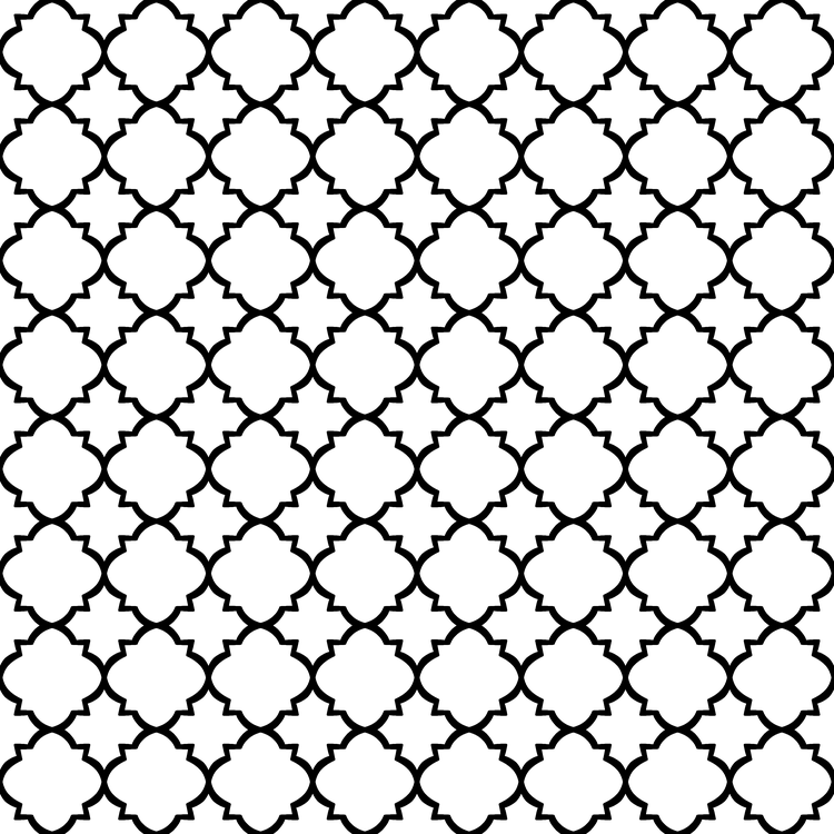 Marokkanisches Vierpassgitter