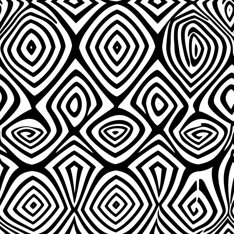 Handgezeichnete Rauten