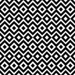 Dichtes Rautenmuster