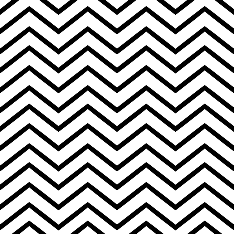 Feine Zickzacklinien