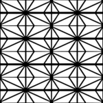 Geometrischer Sternenfächer