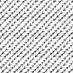 Handgezeichnete Blitzpfeile