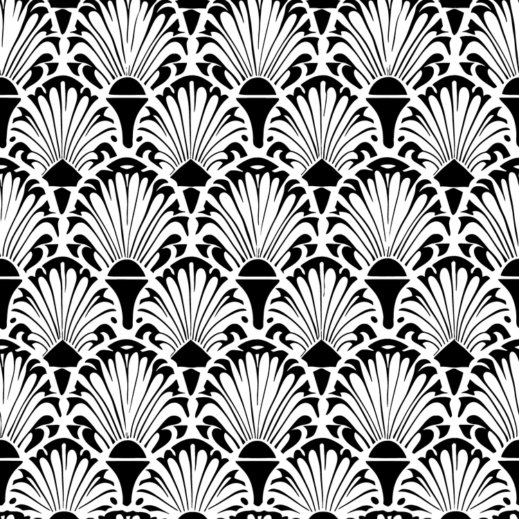 Art-déco-Fächer