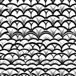 Handgezeichnete Mini-Fächer
