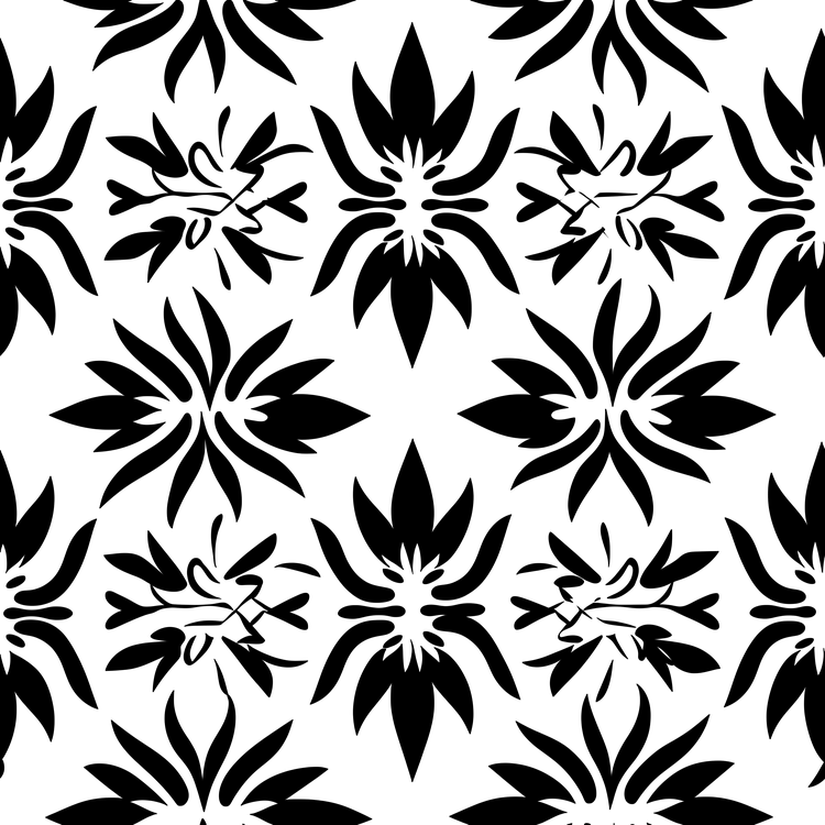 Geometrische Blütenblätter