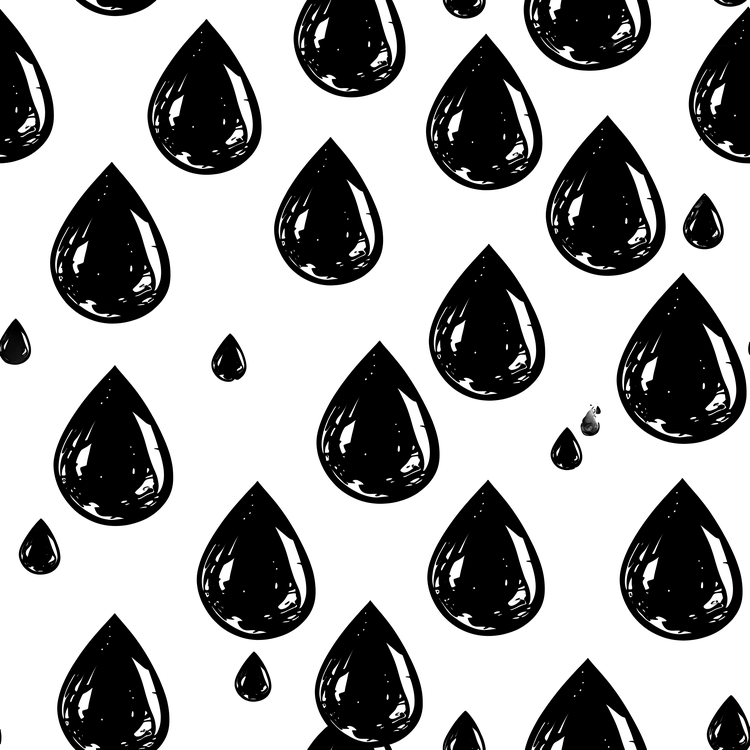 Große Wassertropfen