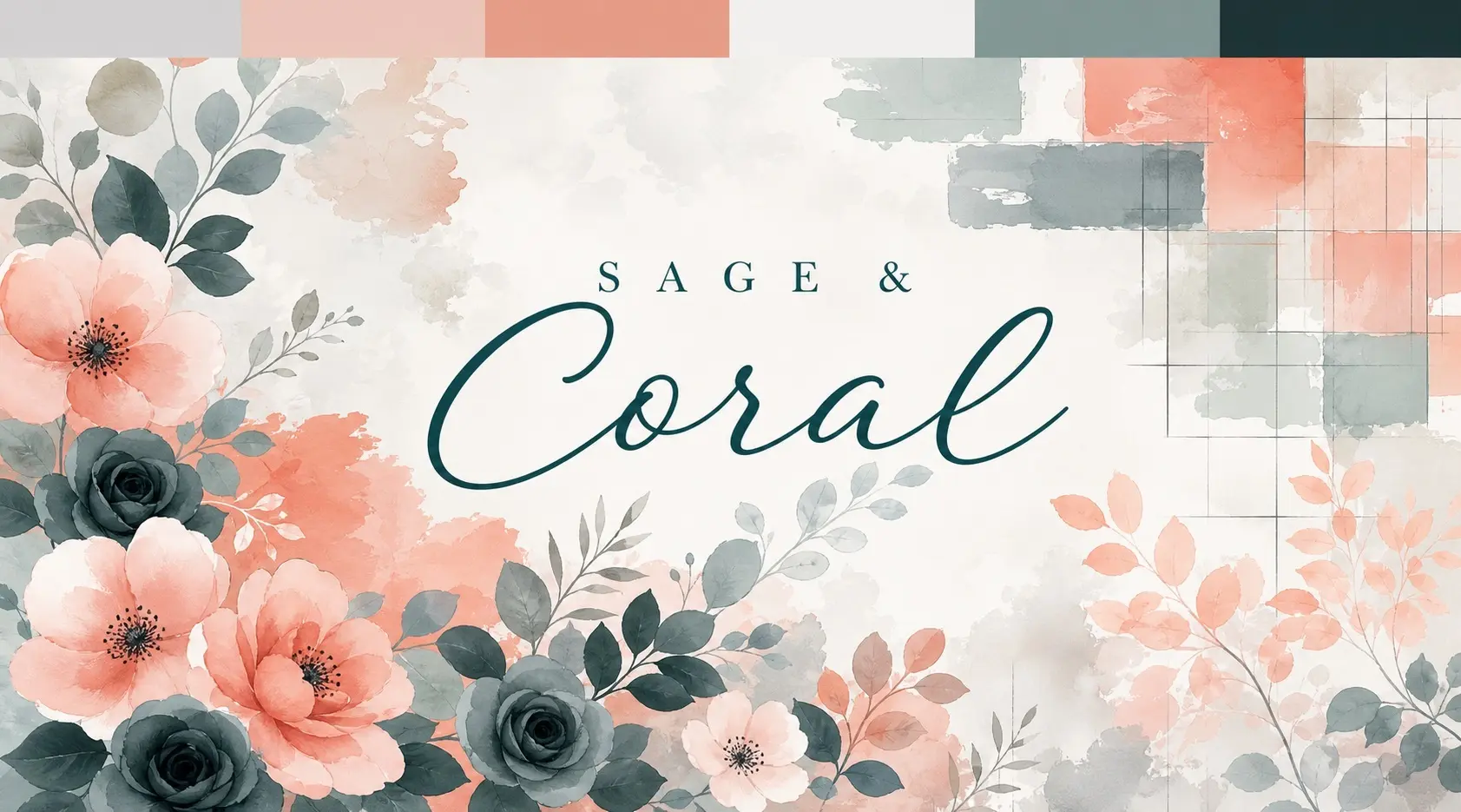 Sage & Coral
