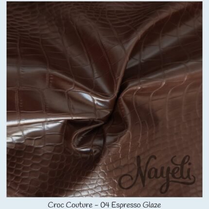 Croc Couture - 04 Espresso Glaze, 50cm