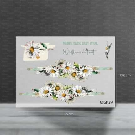 Bügelbild Set – Stay Wild Borten