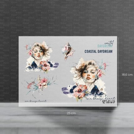 Bügelbild SET Seabreeze - Set Groß (18,6 x 25 cm)