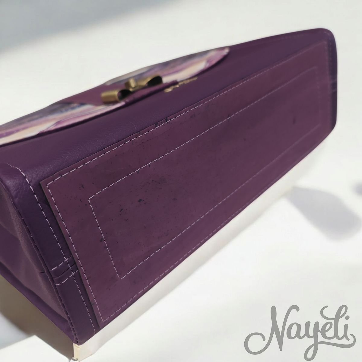 Purple Waves Byro Bag